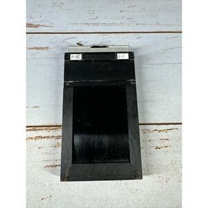 Vintage Lisco Regal 2 1/4 x 3 1/4 View Camera Film Holder Darkroom Used